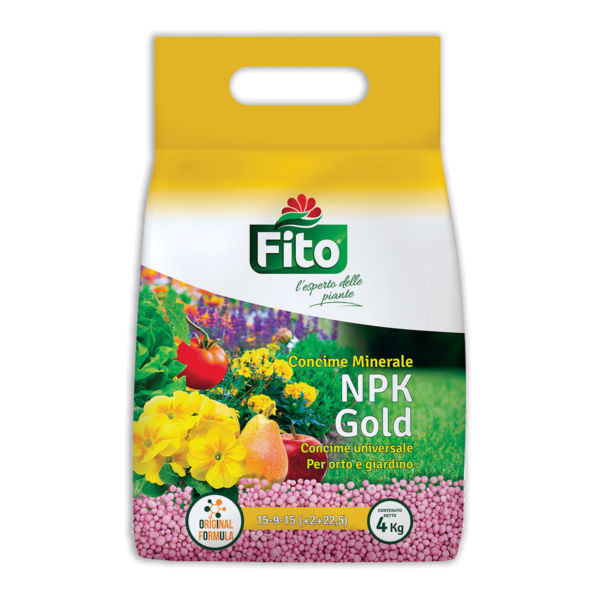 Fronte - prodotto fito concime npk gold