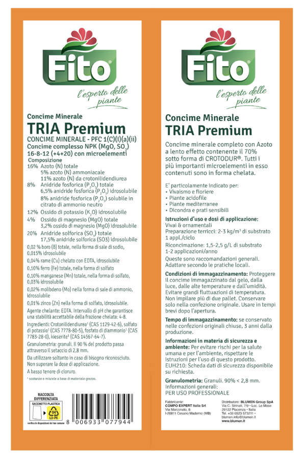 tria premium concime Fito