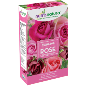 Concime Naturale Granulare Rose e Cespugli fioriti