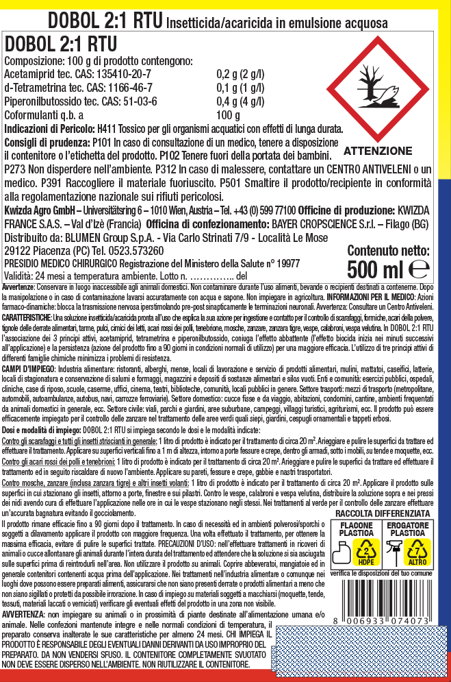 Y632004_InsetticidaDEED_500ml_2025_retro Y632004 InsetticidaDEED 500ml 2025 retro