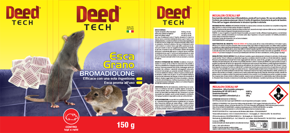 X621204_EscaGrano_150g_2024etichetta X621204 EscaGrano 150g 2024etichetta