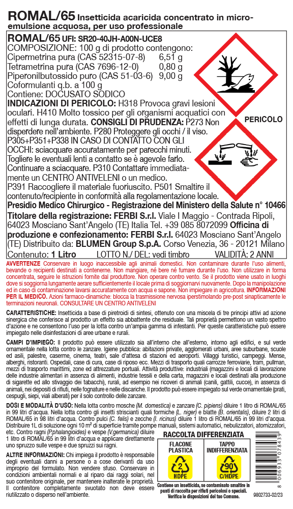 X636003_Romal65_1litro_2024revDef-2retro X636003 Romal65 1litro 2024revDef 2retro